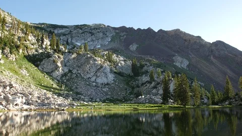 Granite rocks wide Stock Footage 103566089