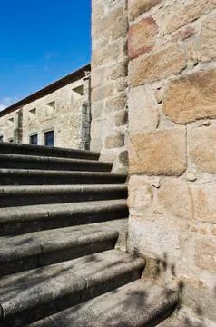 Granite stairway Stock Photos