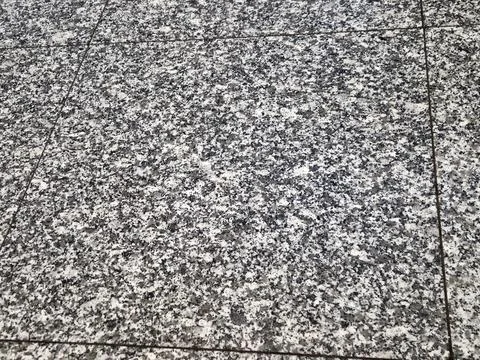 Granite stone pavement texture background 스톡 사진