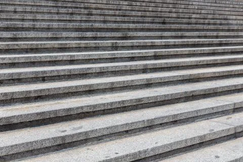 Granite stone steps background Stock Photos