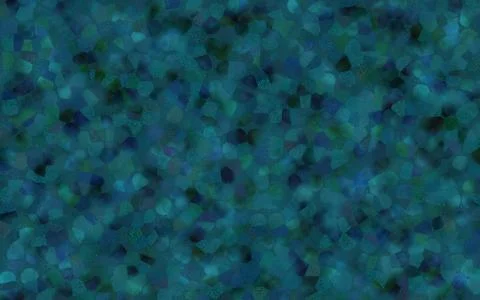 Granite surface abstract pattern in teal and black Illustrazione stock