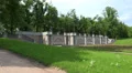 Granite terrace. Pushkin. Catherine Park. Tsarskoye Selo. 4K. 4k or 4k+ Resolution