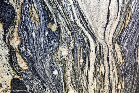 Granite texture - design lines gray seamless stone abstract surface grain roc Stock Photos