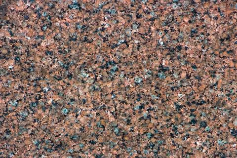 Granite Texture, Red Base with Black and Gray Spots Stock Photos