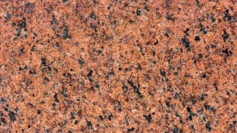 Granite Texture, Red Base with Black and Gray Spots Foto stock