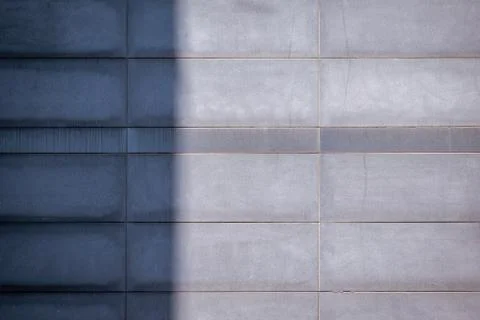 Granite wall with shadow Stock Photos