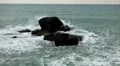 Granitic Rocks, Big Waves, Tropical Paradise Island, Ko Samui, Amazing Thailand HD Footage