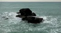 Granitic Rocks, Big Waves, Tropical Paradise Island, Ko Samui, Amazing Thailand HD Footage