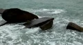 Granitic Rocks, Big Waves, Tropical Paradise Island, Ko Samui, Amazing Thailand HD Footage