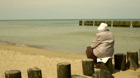 Granny Beach Stock Videos – Royalty-Free HD & 4K Videos