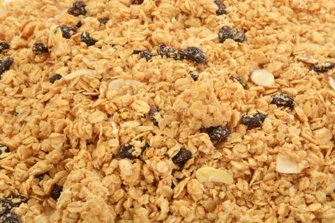 Granola background Stock Photos
