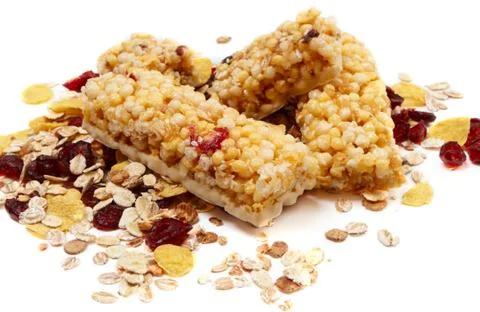 Granola bars Stock Photos