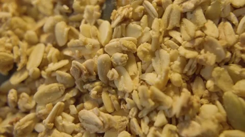 Granola Close Up Stock Footage 284760706