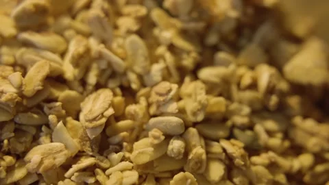 Granola Macro Stock Footage 284760687