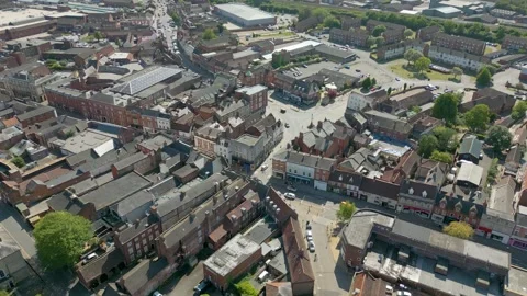 Grantham by drone Stock Footage 249934151