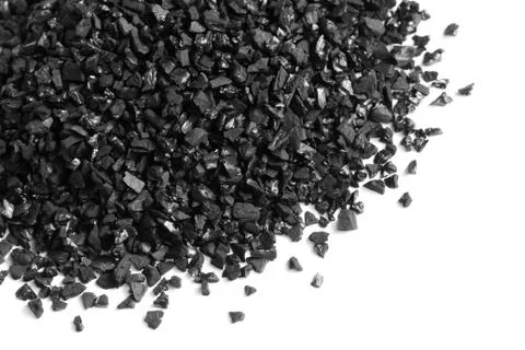 Granular activated carbon Stock Photos