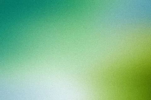 Granular gradient background featuring soft green and blue tones with subtl.. Stock Illustration