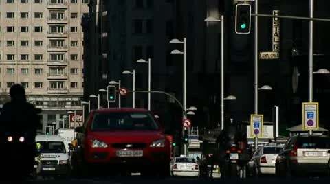 Granvia 01 bruto Stock Footage 10884702