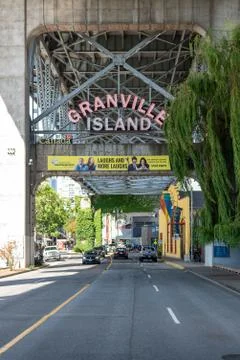 Granville Island, Vancouver, Canada Stock Photos