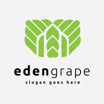 Grape Agro Logo Stock Illustration