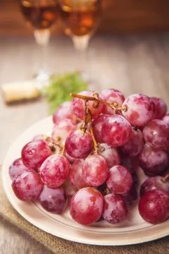 Grape and wine Stock Photos