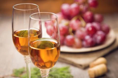 Grape and wine Stock Photos