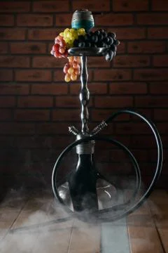 Grape aroma hookah Stock Photos