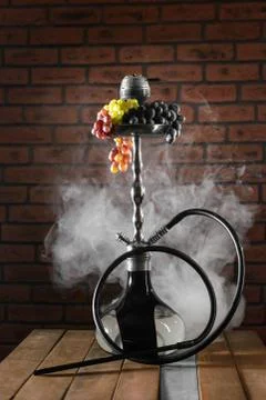 Grape aroma hookah Stock Photos