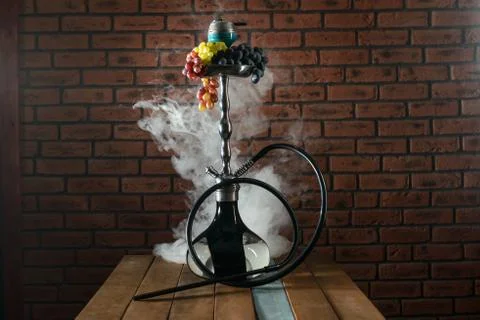 Grape aroma hookah Stock Photos