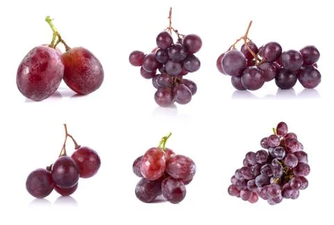 Grape berry close up background Stock Photos