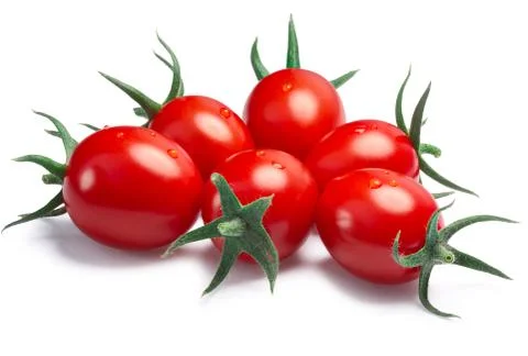 Grape cherry cocktail tomatoes, path Фото