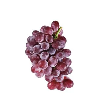 Grape close up isolated on white background Stock Photos