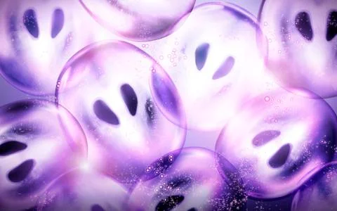 Grape elements illustration Illustrazione stock