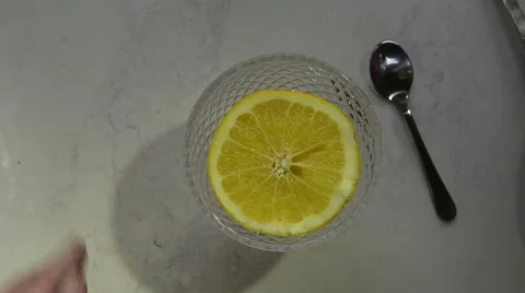 Grape fruit a healthy breakfast Stock Footage 54265783