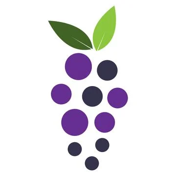 Grape fruit icon Stock Illustration