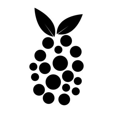 Grape fruit icon Stock Illustration