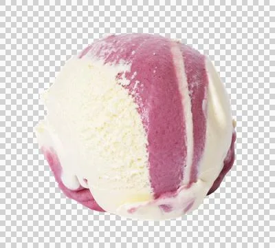 Grape  ice cream Foto stock