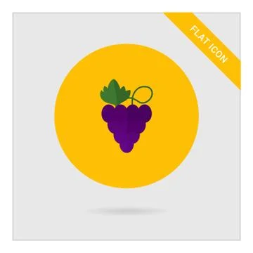 Grape icon Stock-Illustration
