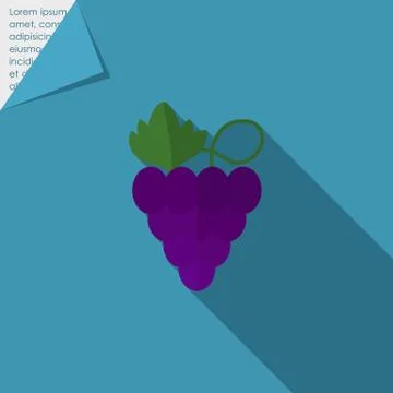 Grape icon 스톡 일러스트