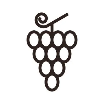 Grape icon Stock Illustration