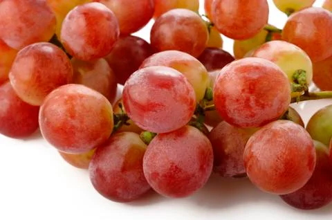 Grape isolated on white background Stock Photos