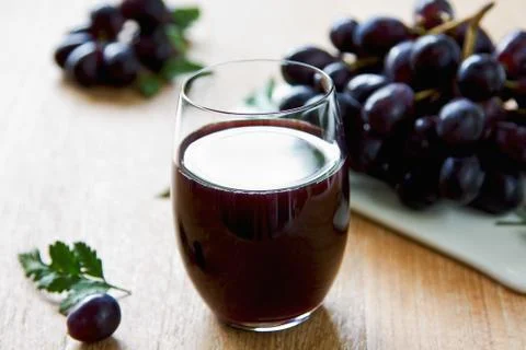 Grape juice Stock Photos