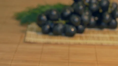 Grape in the Kitchen Stock Footage 74162585