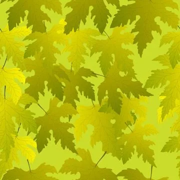 Grape leaves seamless pattern Green grape leaves seamless pattern, easy to... Stockfoto's