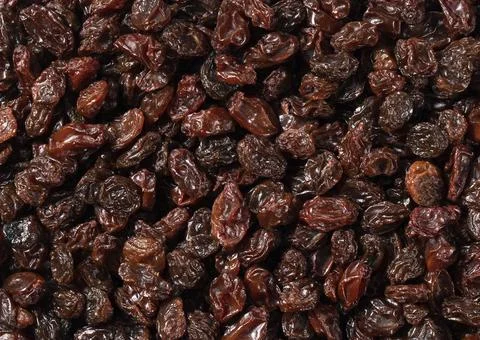 Grape raisin texture in the background Foto stock