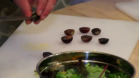 Grape for salad Stock-Footage 94963170