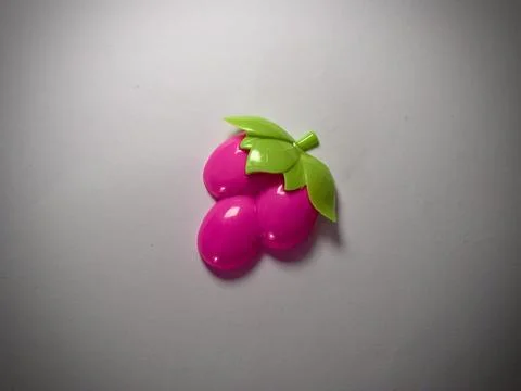 Grape shape plastic toy Stock Photos