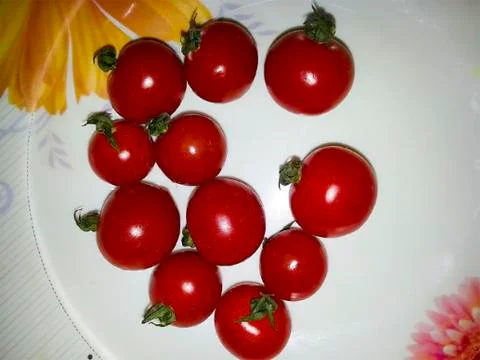 Grape tomato Stock Photos