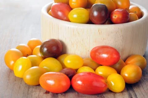 Grape tomato Stock Photos