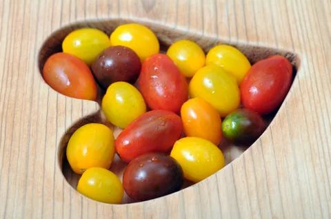 Grape tomato Stock Photos